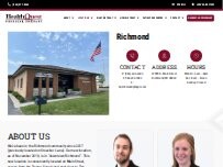 Website Screenshot HealthQuest Physical Therapy - Richmond