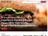 Website Screenshot The Burger Palace