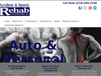 Accident & Sports Rehab Corporation website screenshot