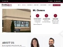 Website Screenshot HealthQuest Physical Therapy - Mt. Clemens
