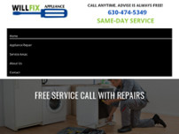 Willfix Appliance website screenshot