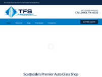 Screenshot for http://tfsglasscompany.com/