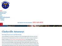 Screenshot for http://www.clarksvilleattorney.com