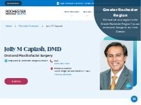 Website Screenshot Jolly M Caplash, MD, DMD