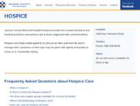Screenshot for http://www.jcmh.com/services/hospice/