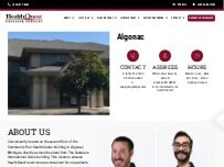 Website Screenshot HealthQuest Physical Therapy - Algonac