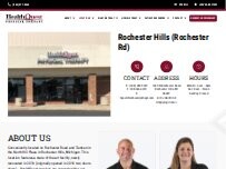 Website Screenshot HealthQuest Physical Therapy - Rochester Hills