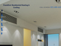 Frankfort Residential Heating & Cooling website screenshot