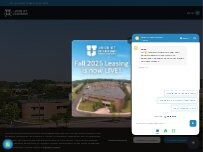 Website Screenshot Union at Dearborn Student Apartments