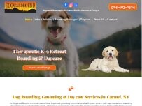 Website Screenshot Dogward Bound