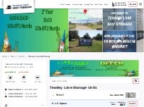 Website Screenshot Teasley Lane Self Storage