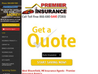 Screenshot for https://www.premierinsuranceagency.com