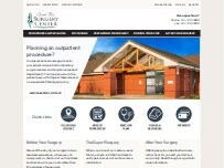 Website Screenshot Grants Pass Surgery Center