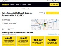 Website Screenshot Meineke Car Care Center