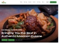 Website Screenshot La Parrilla Fresh Mexican Bar & Grill