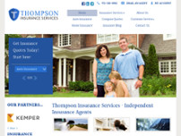 Thompson Insurance Services website screenshot