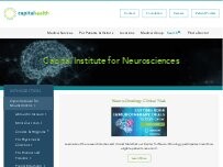 Website Screenshot Capital Institute For Neurosciences