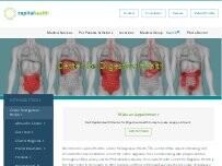 Website Screenshot Capital Health Center For Digestive Health
