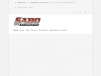 Sabo Automotive - Tire & Auto Center website screenshot