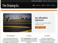 Screenshot for http://www.thestripingco.com/