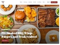 Website Screenshot Wingman Brew 'N Que