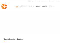 Screenshot for https://www.necabinet.com