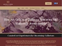 Website Screenshot Kenneth Behm Galleries