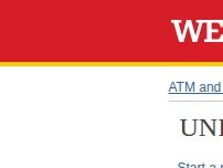 Website Screenshot Wells Fargo Bank