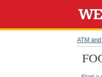 Website Screenshot Wells Fargo Bank