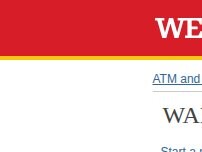 Website Screenshot Wells Fargo Bank