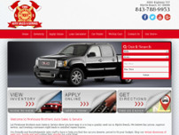 Firehouse Brothers Auto Sales website screenshot