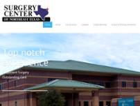 Surgery Center of Northeast Texas website screenshot