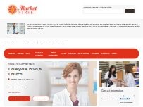 Website Screenshot Market Street Pharmacy