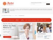 Website Screenshot Market Street Pharmacy