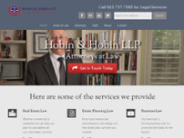 Screenshot for http://www.hobinlaw.com/