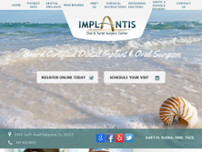 Raska Dental Implant & Oral Surgery website screenshot
