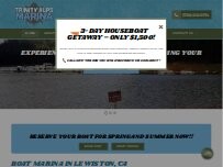 Website Screenshot Trinity Alps Marina