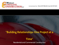 Midwest Complete Construction LLC website screenshot