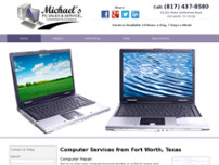 Screenshot for http://michaelspcsalesandservice.com