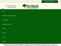 Screenshot for https://www.durantree.com/