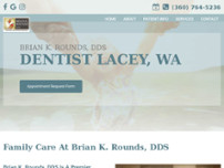 Alpine Dental - Brian K. Rounds, DDS website screenshot