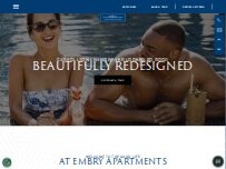 Website Screenshot Embry Apartments