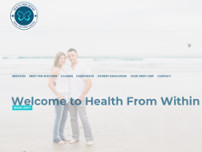 Health From Within Family Wellness Center website screenshot