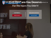 The Injury Care Center website screenshot