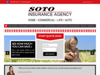 Soto Insurance Agency website screenshot