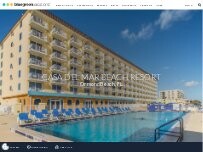 Website Screenshot Bluegreen Casa Del Mar Beach Resort