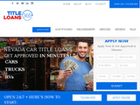 Title Loans 365 website screenshot