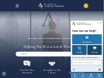 Website Screenshot Law Offices of Andreas Vasilatos