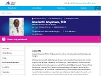 Website Screenshot Anelechi Anyanwu, MD