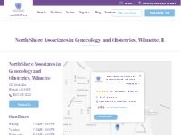 Website North Shore Associates in Gynecology and Obstetrics - Wilmette